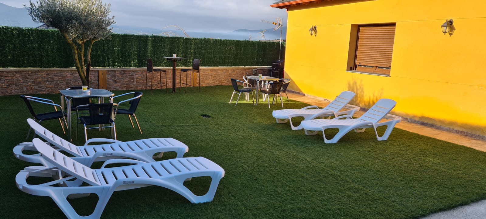Terraza exterior